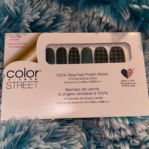 Color street nail polish strips